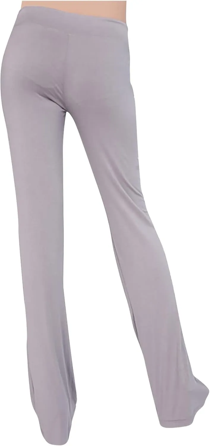 Wide Leg Yoga Pants for Women High Waisted Bootcut Leggings Comfy Flare Lounge Pants Casual Loose Yoga Leggings