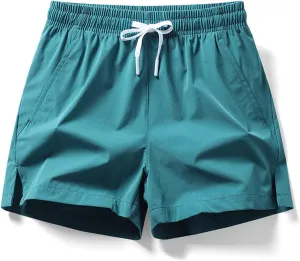 Women Gym Running Summer Loose Ice Silk Shorts Quick Dry Workout Athletic Thin Casual Quarter Shorts