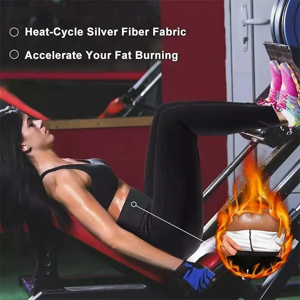 Women High Waist Corset Leggings Waist Trainer Tummy Control Slimming Body Shaper Compression Workout Yoga Pants