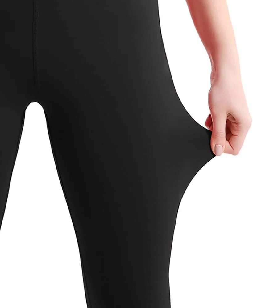 Women High Waist Corset Leggings Waist Trainer Tummy Control Slimming Body Shaper Compression Workout Yoga Pants