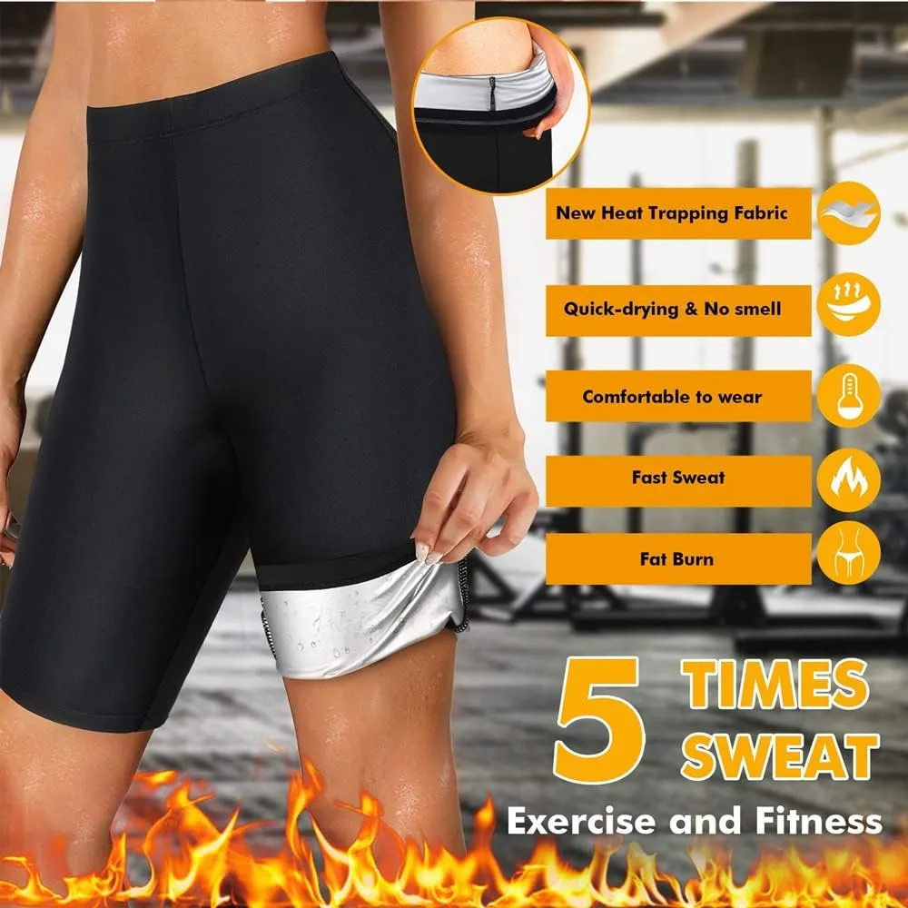 Women High Waist Corset Leggings Waist Trainer Tummy Control Slimming Body Shaper Compression Workout Yoga Pants