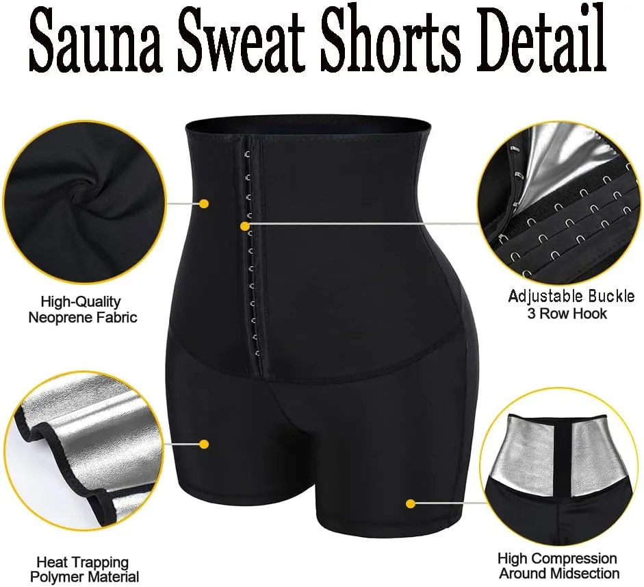 Women High Waist Corset Leggings Waist Trainer Tummy Control Slimming Body Shaper Compression Workout Yoga Pants