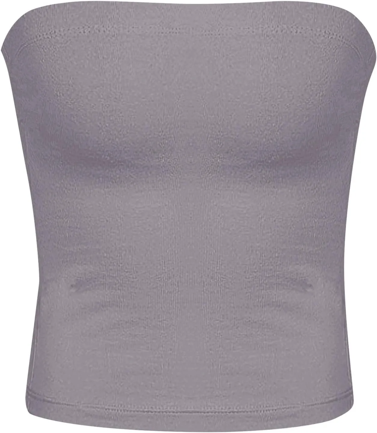 Women Y2K Strapless Backless Tube Top Double Lined Sleeveless Crop Tank 2025 Summer Clothes Going Out