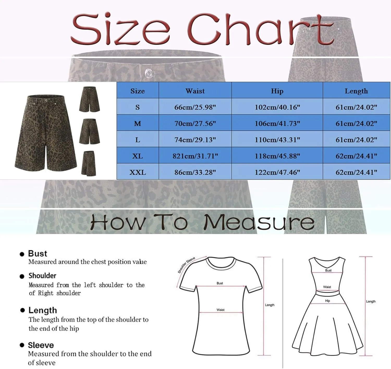 Womens Casual Shorts Bermuda Leopard Print High Waisted Wide Leg Shorts Relaxed Fit Lightweight Shorts with Pocket