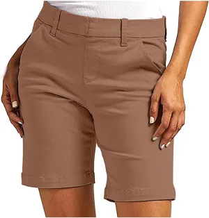 Women's Hiking Cargo Shorts Quick Dry Lightweight Summer Shorts with Pockets Workout Short for Travel Golf Camping