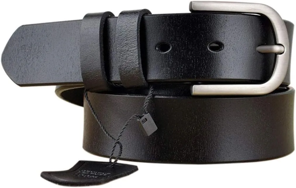 Womens Leather Belts for Jeans, Women Leather Waist Belts for Pants