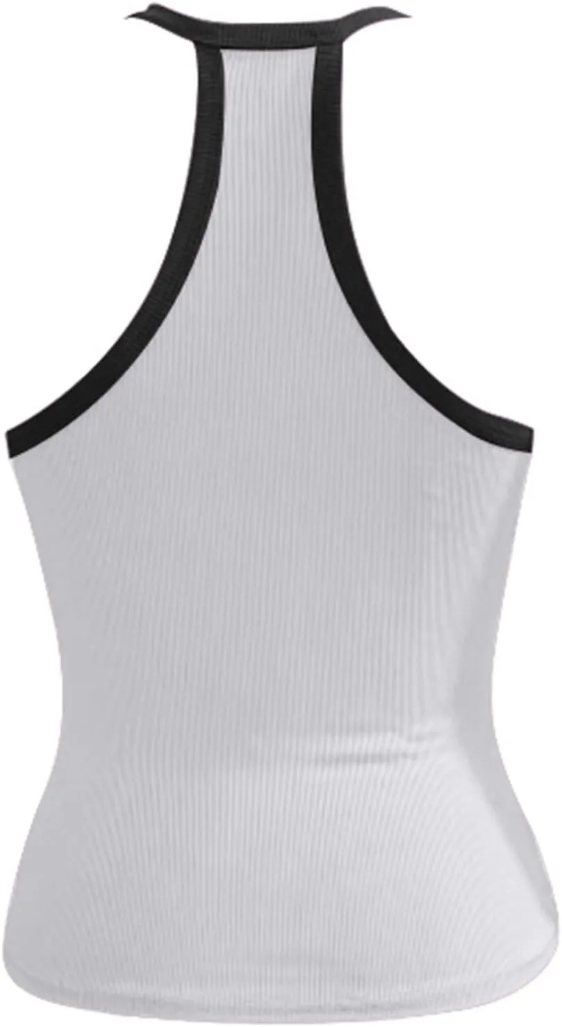 Womens V Neck Sexy Tank Tops Summer Workout Yoga Casual Shirts Sleeveless Tops Lightweight Fashion Basic Tees