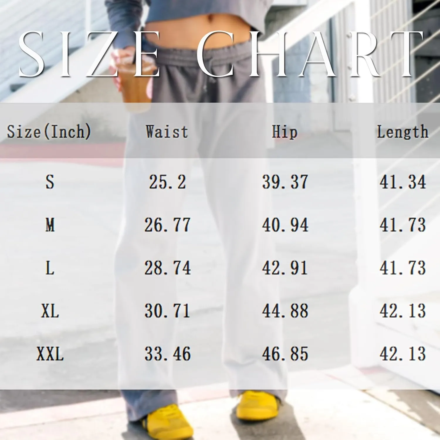 Women's Wide Leg Sweatpants Trendy Interior Drawstring Baggy Sweatpants Y2K Straight Leg Sweatpants with Pockets