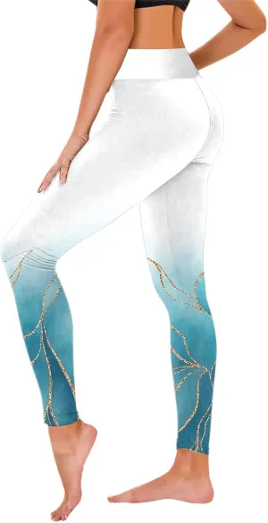 Womens Workout Pants Strethcy Patchwork Yoga Pants Sport Running Casual Yoga Pants Leggings with Cutouts for Women