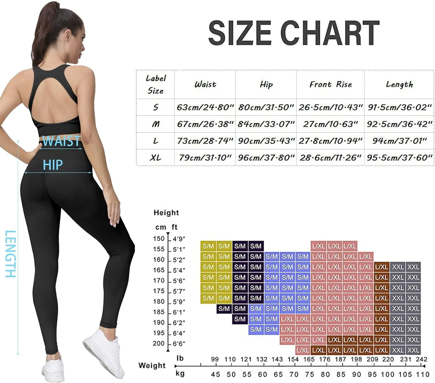 Women's Yoga Pants High Workout Pants Tummy Compression Waisted Women's Yoga Pants Crossover Yoga Pants with Tummy