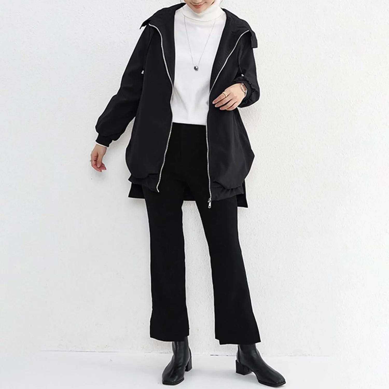 Womens Zip Up Hoodies Long Sleeve Oversized Sweatshirts Fashion Y2K Jacket Pockets 2024 Fall Outfits Fashion Clothes