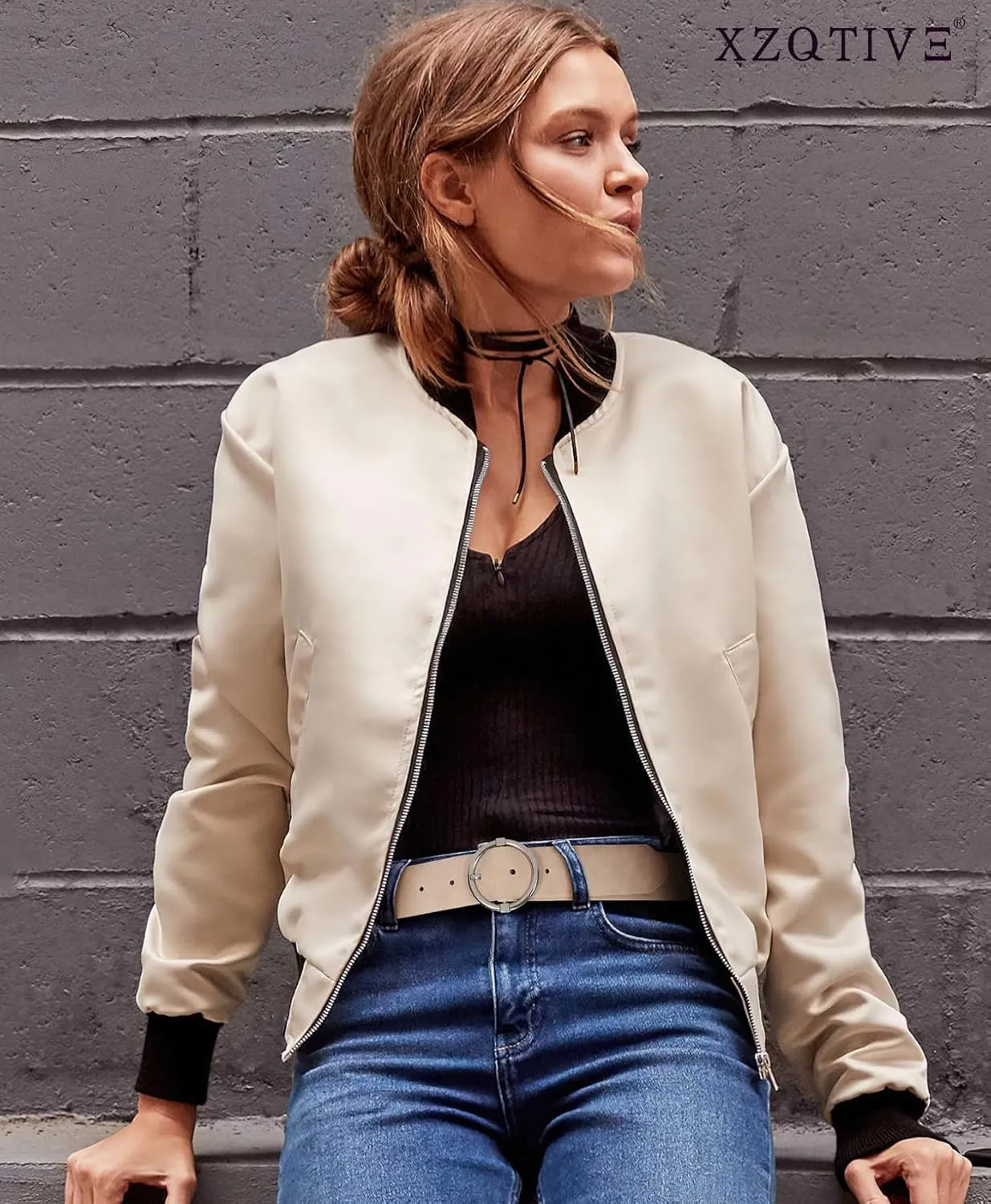 XZQTIVE Women Belts for Jeans Dress Casual Women Leather Belts with O-Ring Buckle 1.42" Width Plus Size Ladies Waist Belts