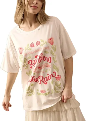 Y2K Oversized Tshirts Women Cute Vintage Graphic Short Sleeve Baggy Tee Shirt Summer Aesthetic Retro Loose Fit Tops