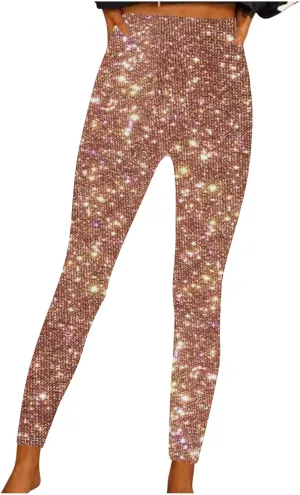 Yoga Leggings for Women,High Waist Yoga Pants Women,Tummy Control Gym Fitness Tights,Elastic Waist Yoga Pants