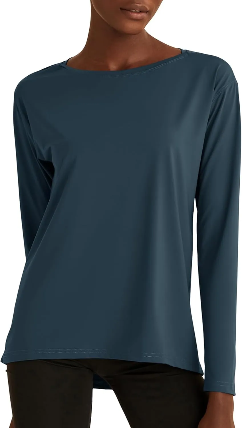 ZHENWEI Long Sleeve UV Protection Quick Dry T-Shirt Lightweight Sun Shirts for Women Outdoor Hiking Running